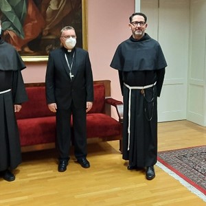 Kardinal Bozanić primio Generalnog vizitatora franjevaca konventualaca